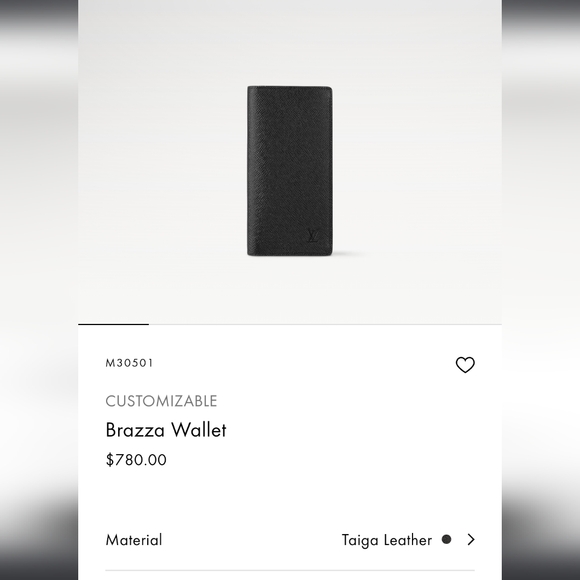 Louis Vuitton Other - Braizza Taiga Wallet